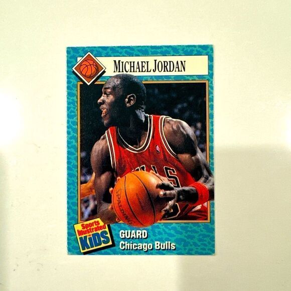 RARE: 1989 89 Sports Illustrated For Kids Michael Jordan #16, Perforated Edges - Picture 1 of 6